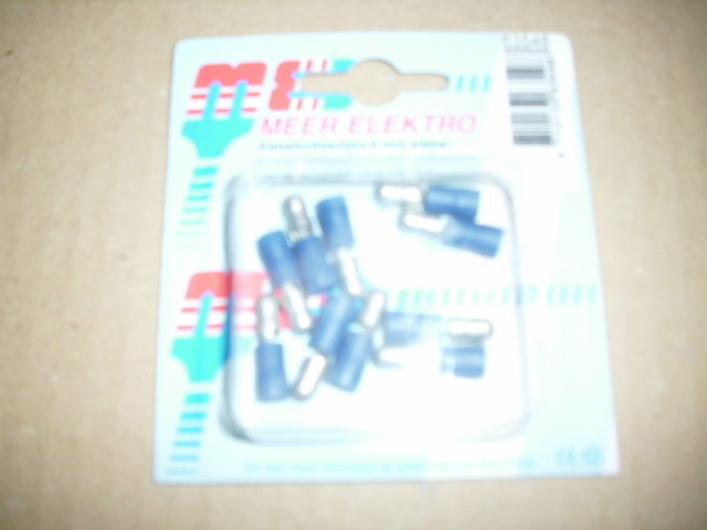 kabelschoentjes 5mm steker BLAUW (meer electro)